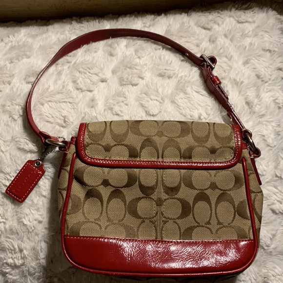 Coach Signature Small Penny Flap Shoulder Bag - Picture 3 of 4
